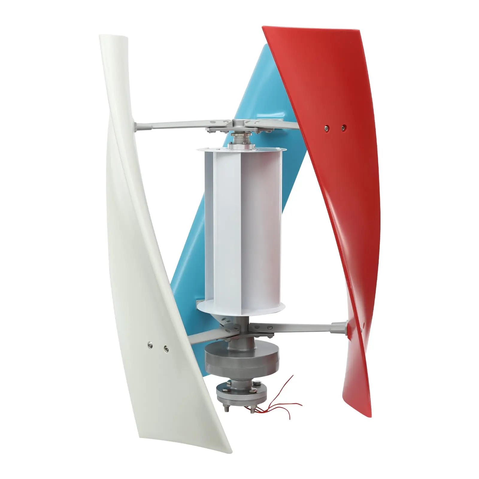 

Wind Turbine Generator with 3-Blade 100W 24V, Vertical Axis Wind Turbine Generator with Controller Permanent Magnet Levitation g