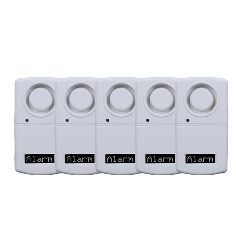 

【FAST-SALE】LED Lighting Equipped High Sensitive Vibration Detector Earthquake Alarms Wireless Door Home Electric Car Alarm Syste