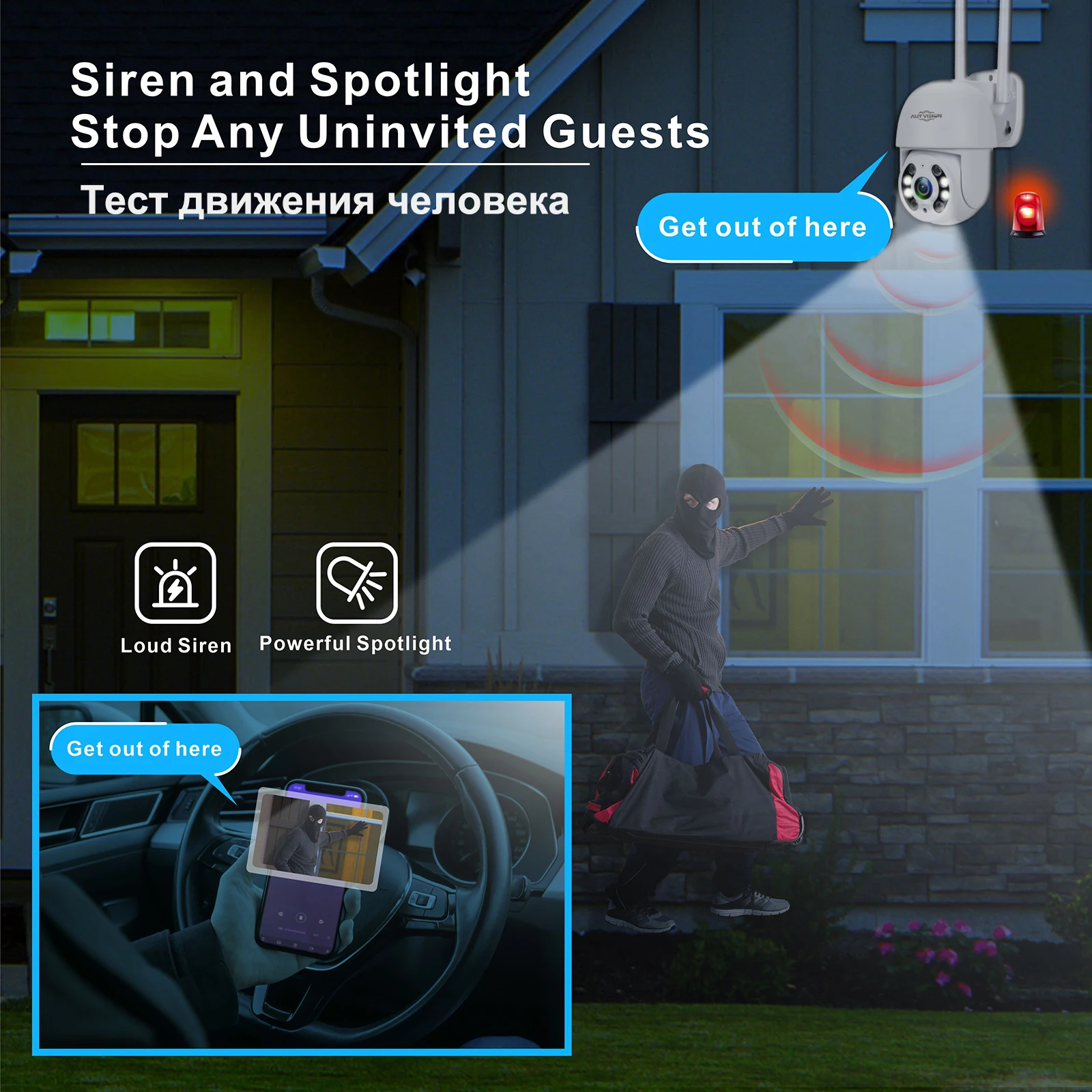 H.265 3MP Wireless CCTV System Colorful Night 2-Way Audio Waterproof PTZ WIFI IP Security Camera 8CH NVR Video Surveillance Kit