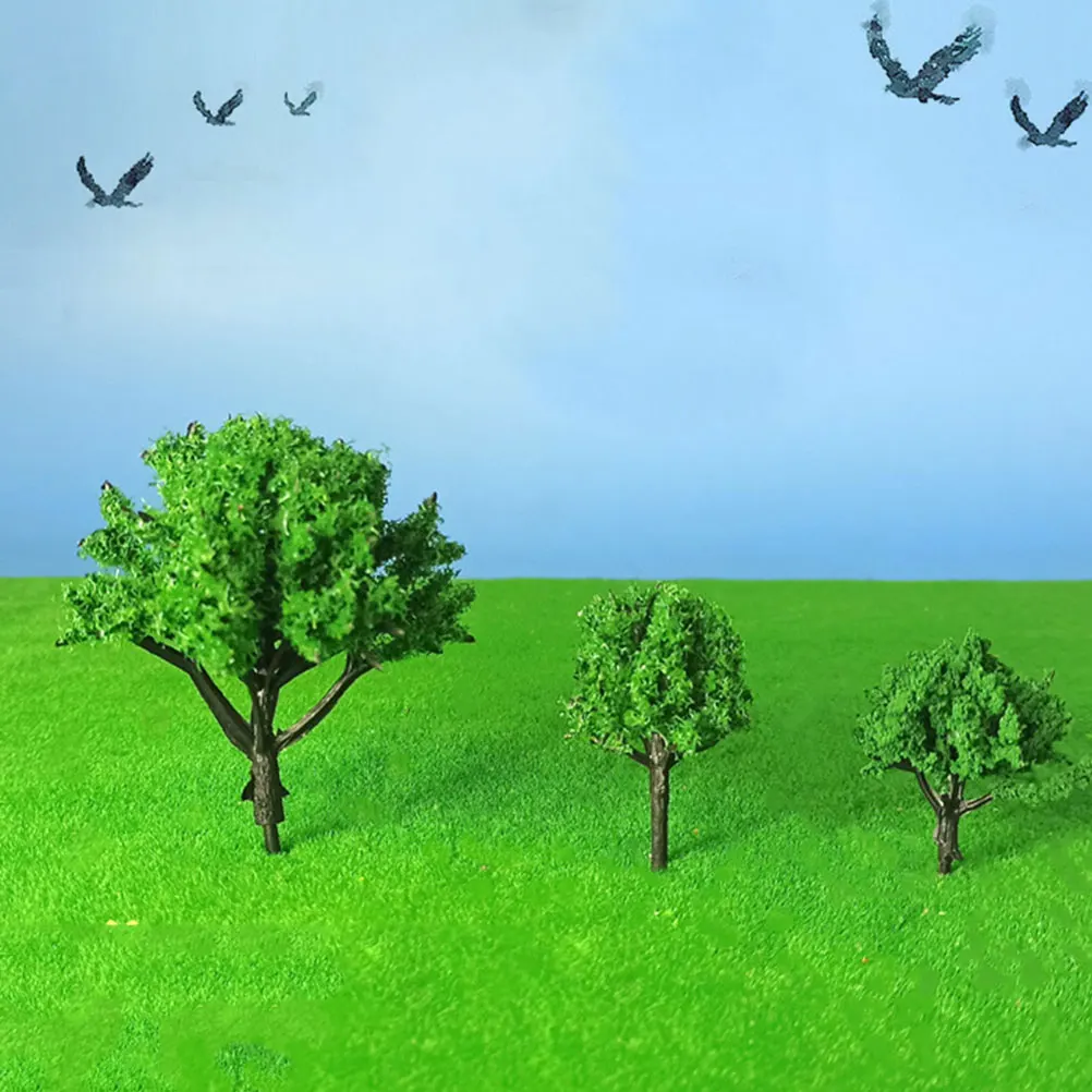 4 Bags Realistic Moss Powder Bonsai Tree Material for Sand Table Decoration DIY Scenery Basing Landscape Modeling