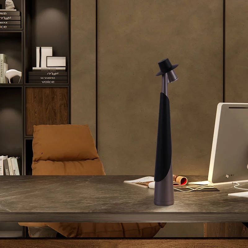 LED wireless charging high desk lamp top touch dimming light creative living room dining table table decoration ambient light