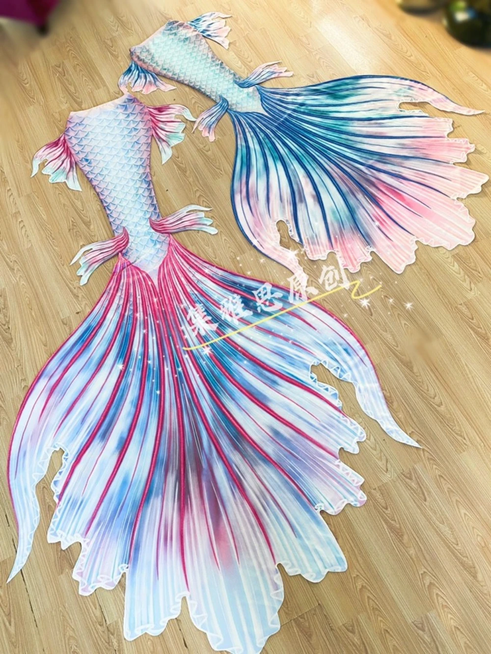 HOT Adult Big Mermaid Tail Diving Show HD Women Beach Costume For Photo Shooting Aquarium Swimming Instructor specialized