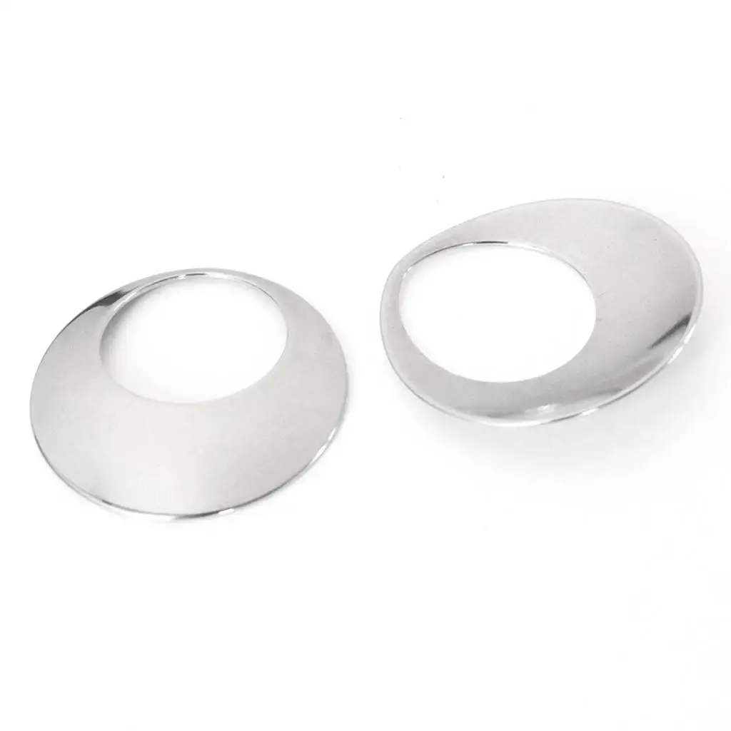 10 Pack Round Stamping Stainless Steel Blank Pendants for Bracelet