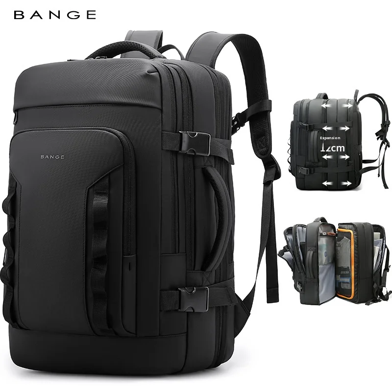 Bag Large Capacity Travel Backpack Expandable 40L Waterproof Business Trip Short Distance Long Distance Can Board The Backpack