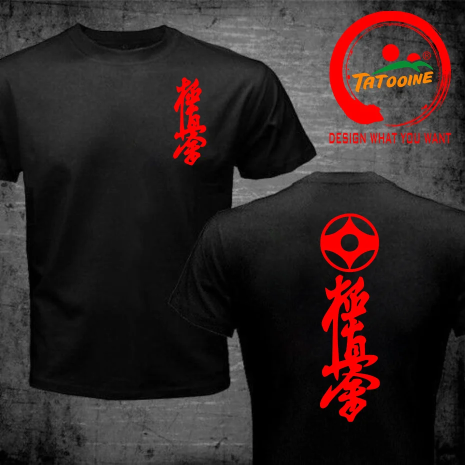 Japanese Kung Fu Kyokushin Karate Masutatsu Oyama Japan T Shirt Mens Cotton Short Sleeve Kyokushinkai Kyokushin Tshirt Tops Tees