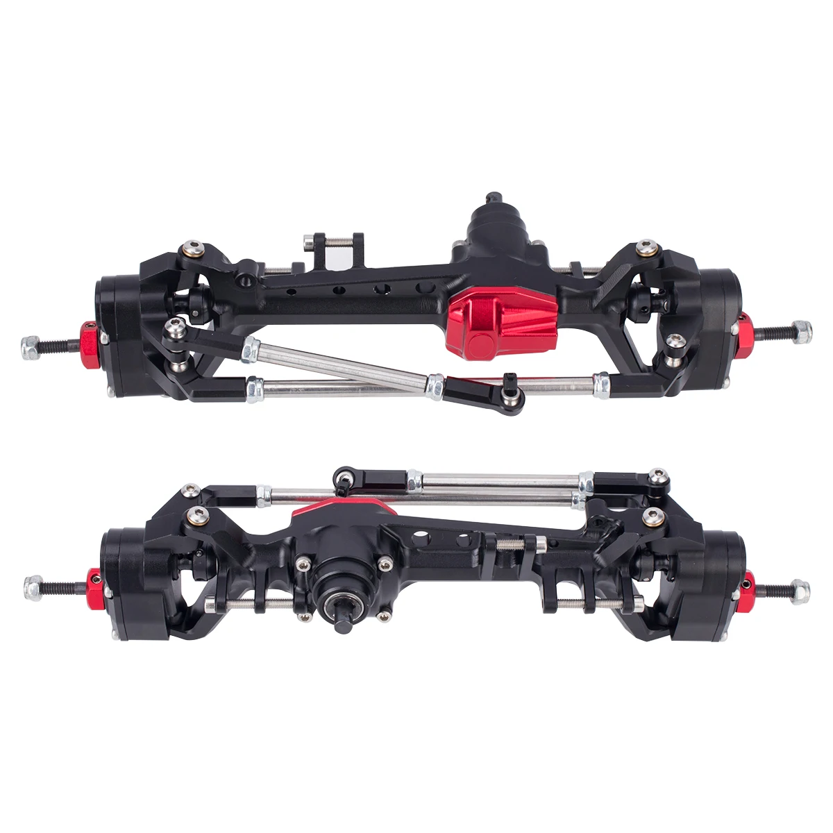 CNC Aluminum SCX10 III Front Rear Portal Axle for 1/10 RC Car Crawler AR45P Upgrade Parts