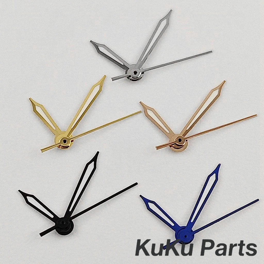 Blue Santos NH35 Hands Watch Accessories For Santos Modification Parts Watch Needles For NH34 NH35 NH36 Movement Green Luminous
