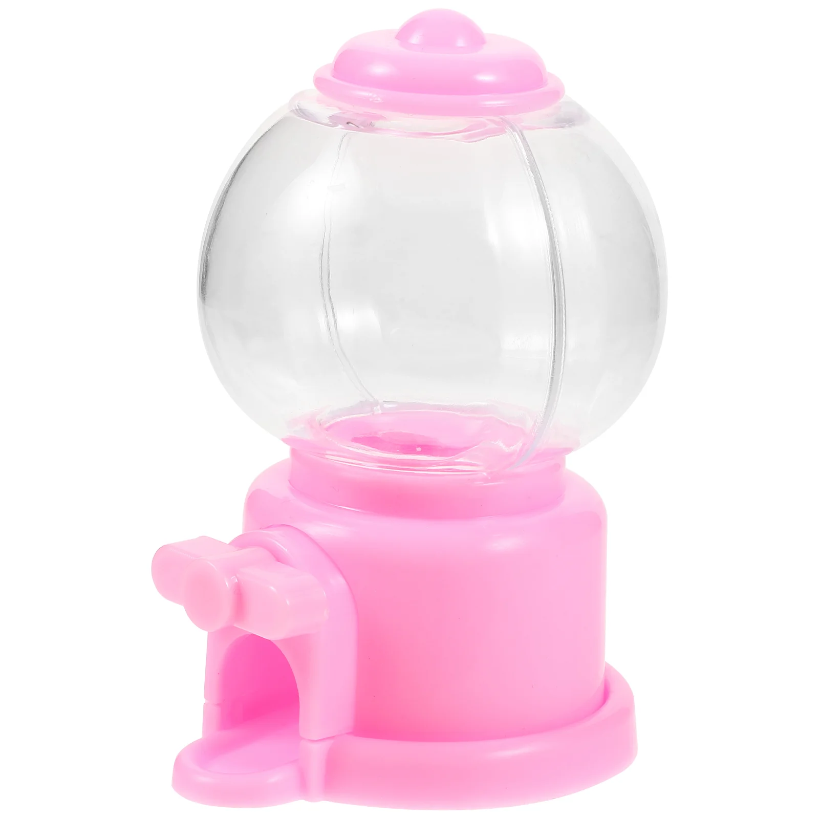 Machine Bubble Gum Dispenser Toy Winning Prize Gumball Kids Candy Machines for Children Mini Catchers Heart-shaped