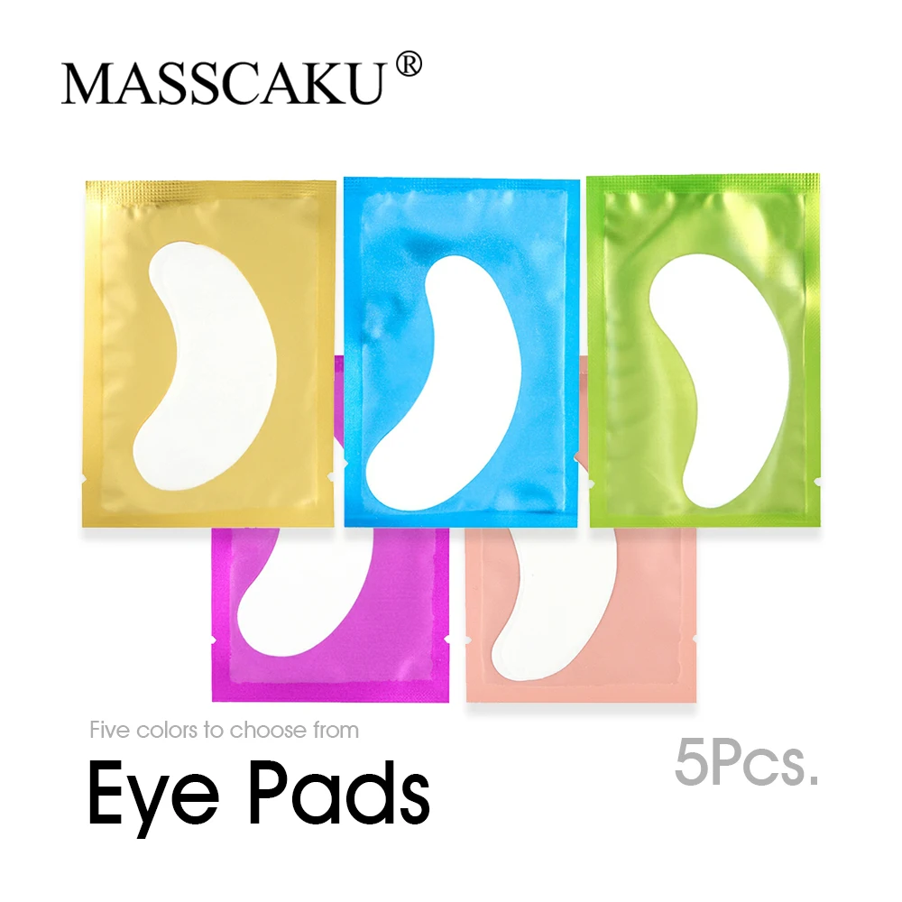 

MASSCAKU Eyelash Extension Eye Pads Under Eyepad Gel Eyepads Hydrogel Eyelashes Pack Makeup Supply False Eyelash Sino-Supplies