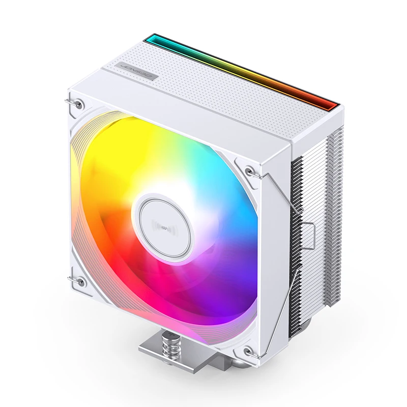 جونسبو CB40 وحدة المعالجة المركزية برودة 4 أنابيب الحرارة ARGB ألف طبقة مرآة الغطاء العلوي نظام تبريد الهواء ل LGA1700 115X 1200 1851 AM5