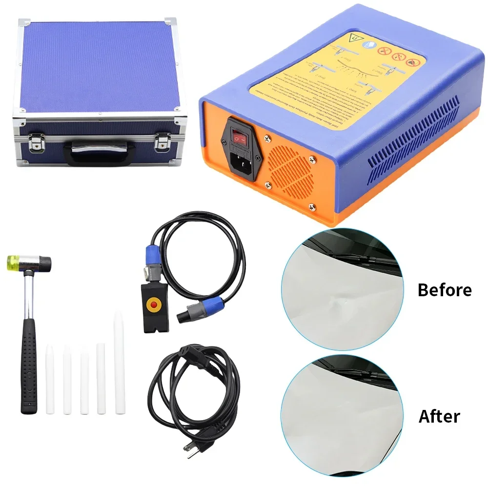 

220V/110V Portable Automobile Metal Plate Repairing Machine Car Dents Removal Device Auto Body Dent Removal Induction Equipment