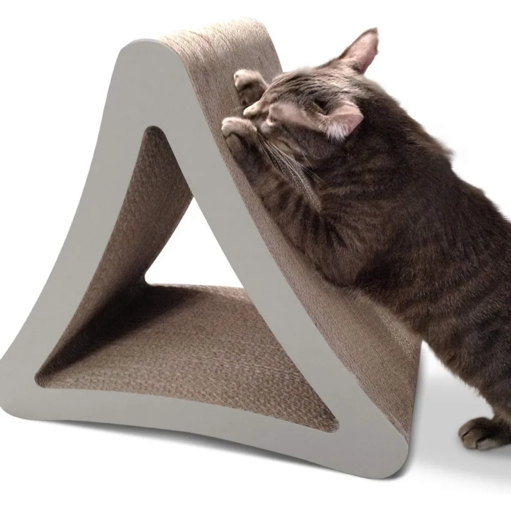 Cat Scratch Board Lounge, Reversible Infinite Style, Suitable for Indoor Cats' Scratch Board