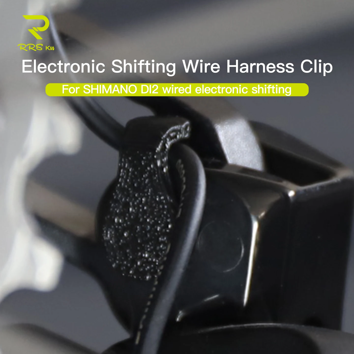 Clips de cable de cambio electrónico de plástico para bicicleta RRSkit, paquete de 5, compatibles con cambio electrónico con cable SHIMANO DI2