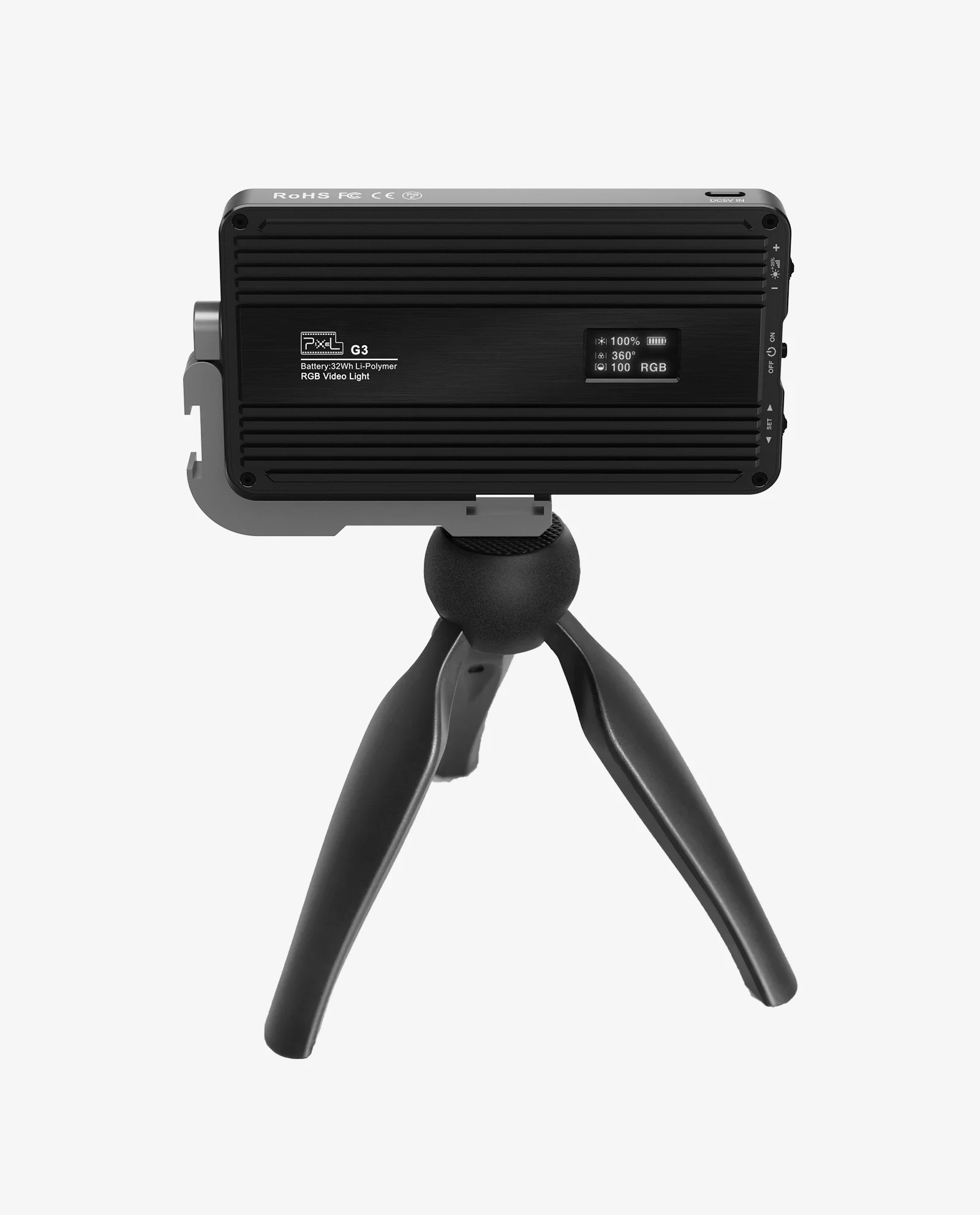 PIXEL G3 Portable RGB Pocket Light bicolore 2600K ~ 10000K LED Panel Light per Vlog Camera Fill Light