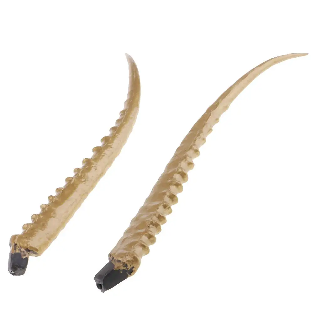 2x Artificial Antelope Horn Headband Halloween Cosplay Goddess Sati