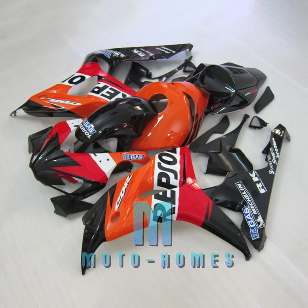 Prime Full Fairing Kit for CBR1000RR CBR 1000RR 06 07 2006 2007 Motorcycle Injection Molding Rebuilding Bike Black Repsol image 2
