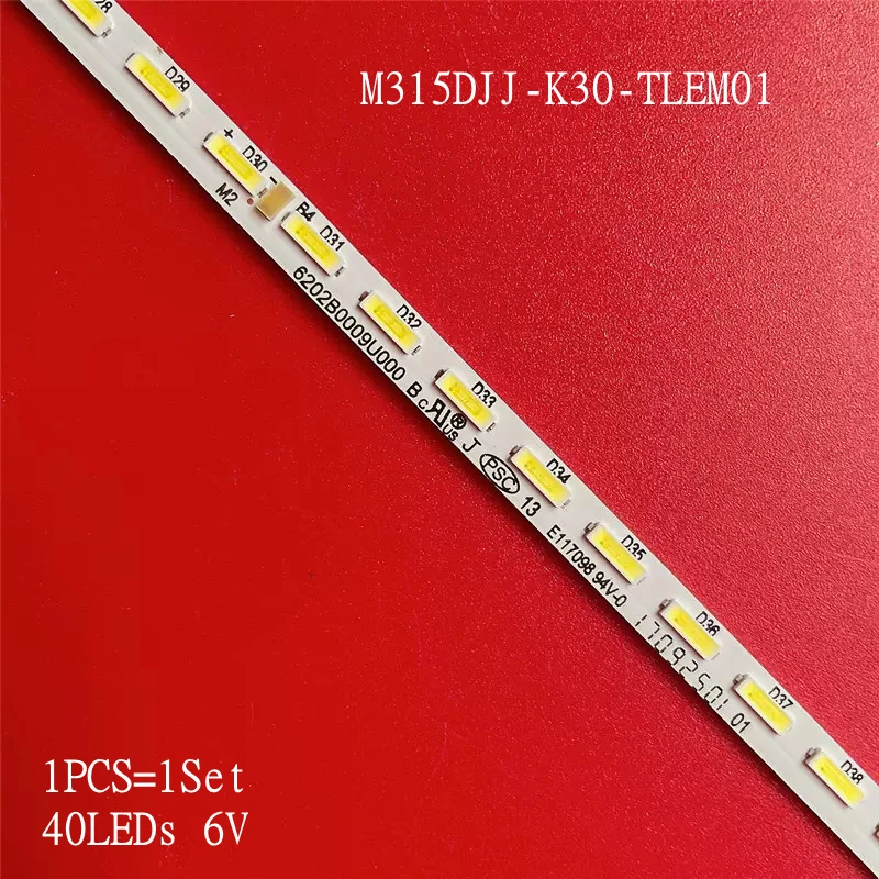 

LED Backlight strip For Samsung M315DJJ-K30-TLEM01 VIEWSONIC VX3211-4K-MHD C/U32J590UQUXEN M315DJJ-K30 REV.C1 32UK550