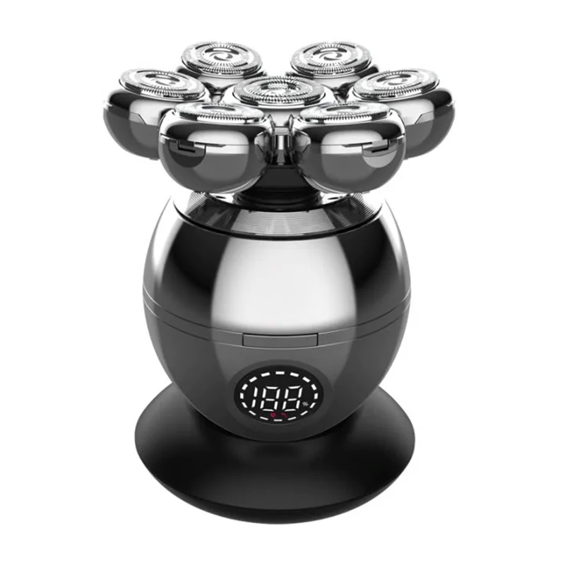 

7 Head Rechargeable Electric Shaver 5 in 1 Electric Head Shaver for Bald Men