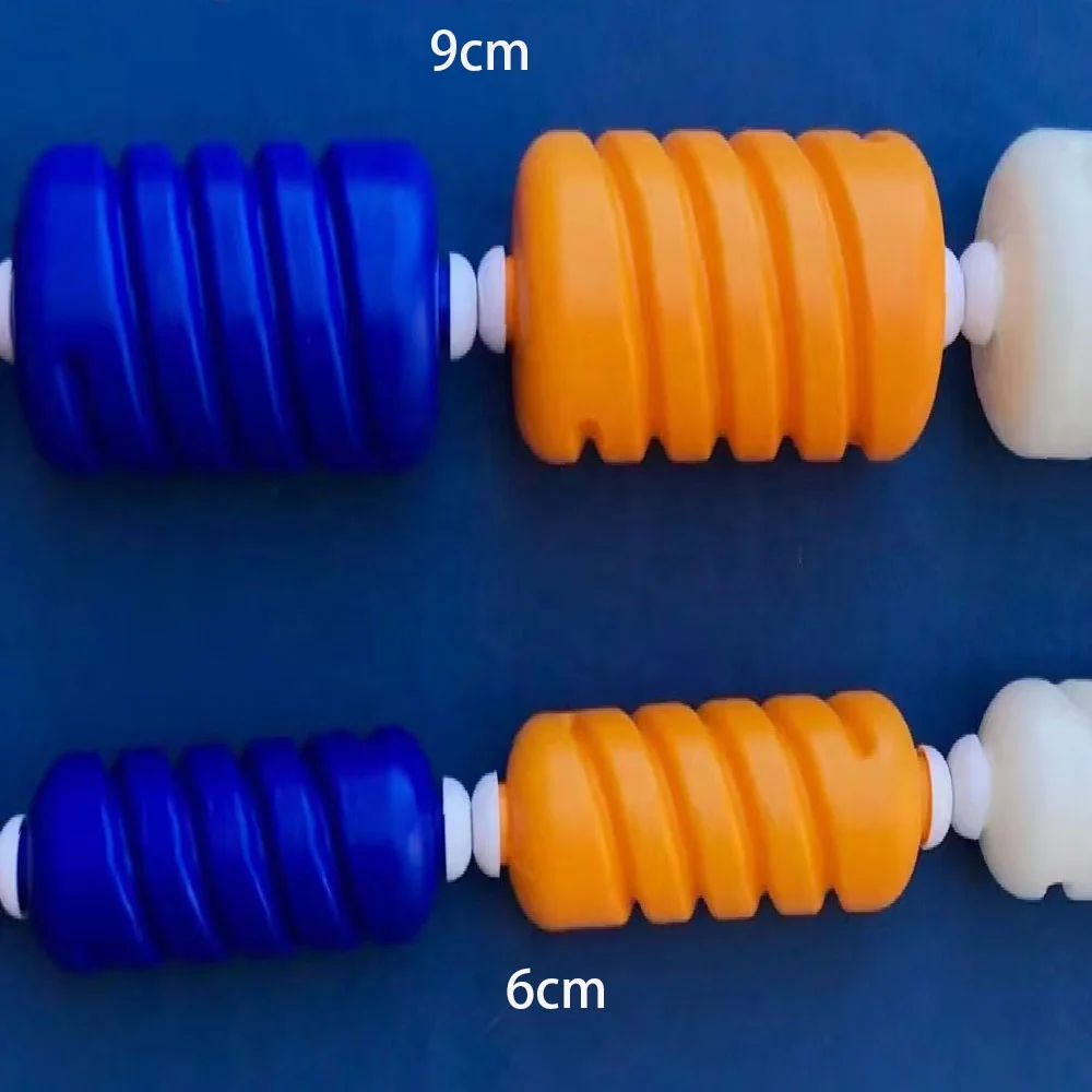 Corda per corsia galleggiante per piscina da 9 cm, recinzione di sicurezza, anello in schiuma, boa elica, corda per corsia in plastica, 25 m