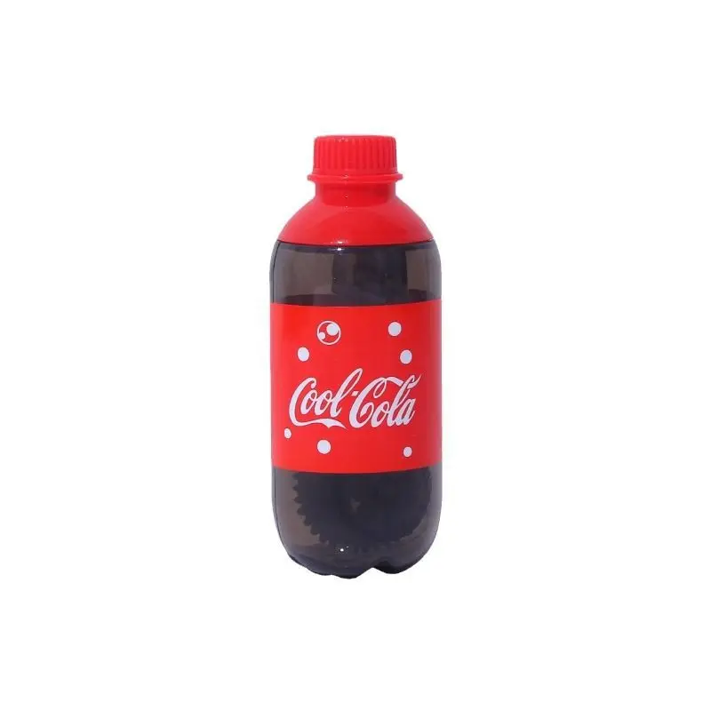 Botol minum Soda Mini Korea, korektor keluar putih Kawaii, pita koreksi praktis, perlengkapan sekolah alat tulis Cola kreatif buku harian