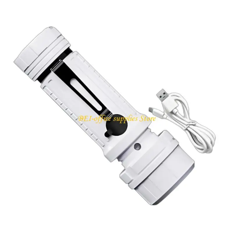A9LC Rechargeable LED Flashlight with 3 Light Model for All Scenario, Unisex