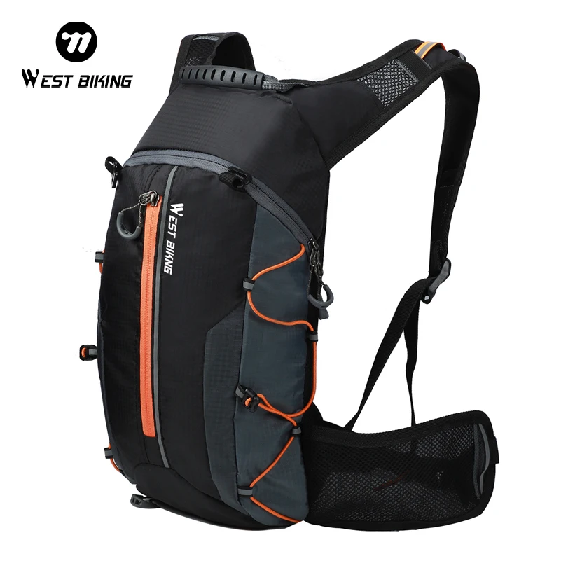 WEST BIKING Bicycle Bike Bags Water Bag 10L Portable Waterproof Road Cycling Bag Outdoor Sport Climbing Pouch Hydration Backpack