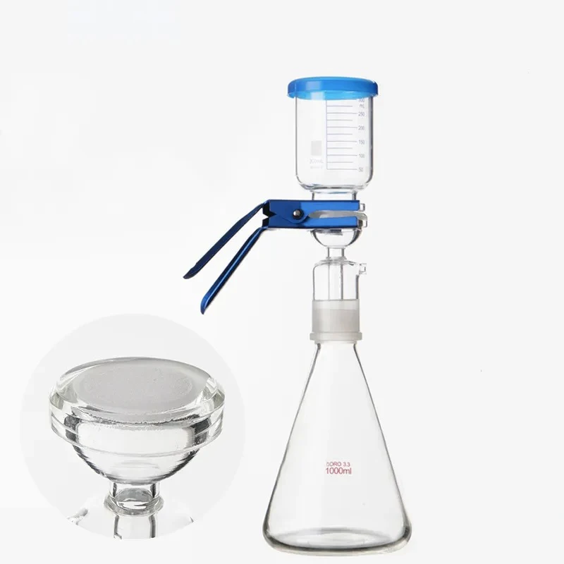 1000ML Vacuum Laboratory Filter Glassware Kit Suction Filter Solvent filtration apparatus