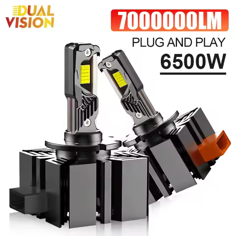 D SERIES D3S D1S LED Headlights HID Bulbs Canbus no error Plug&amp;Play 6500K lamp for D2R D2S D4R D4S D8 Auto Lamp Conversion Kit