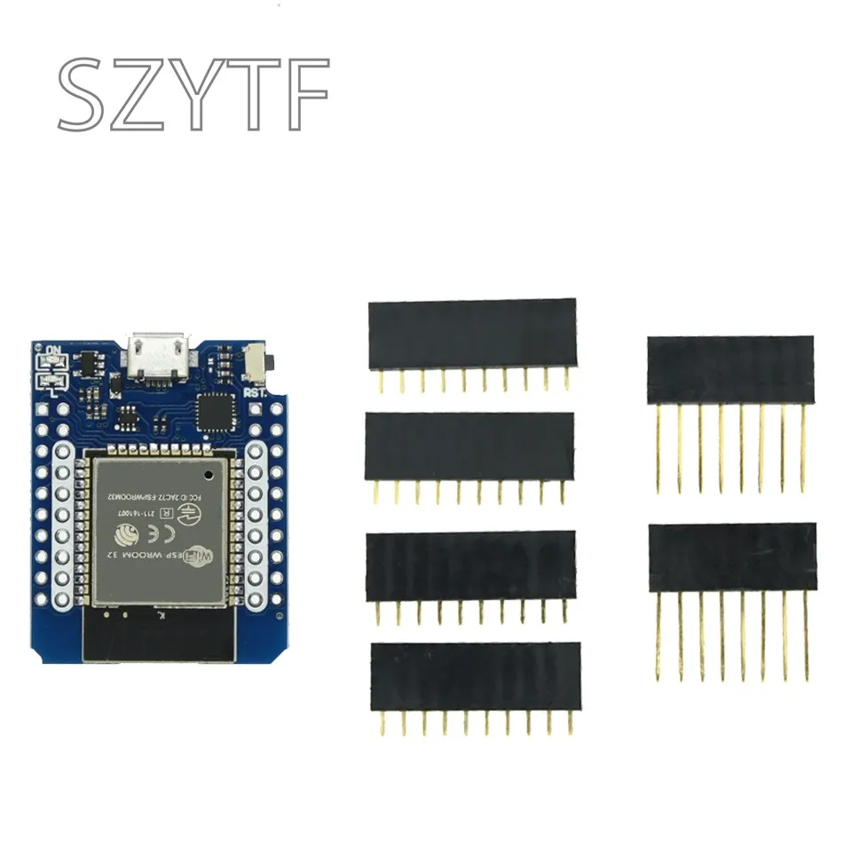 D1 MINI ESP8266 ESP32 ESP-32S WIFI Bluetooth-compatible CP2104 CH9102  Development Board Module For Wemos  Arduino With Pins 