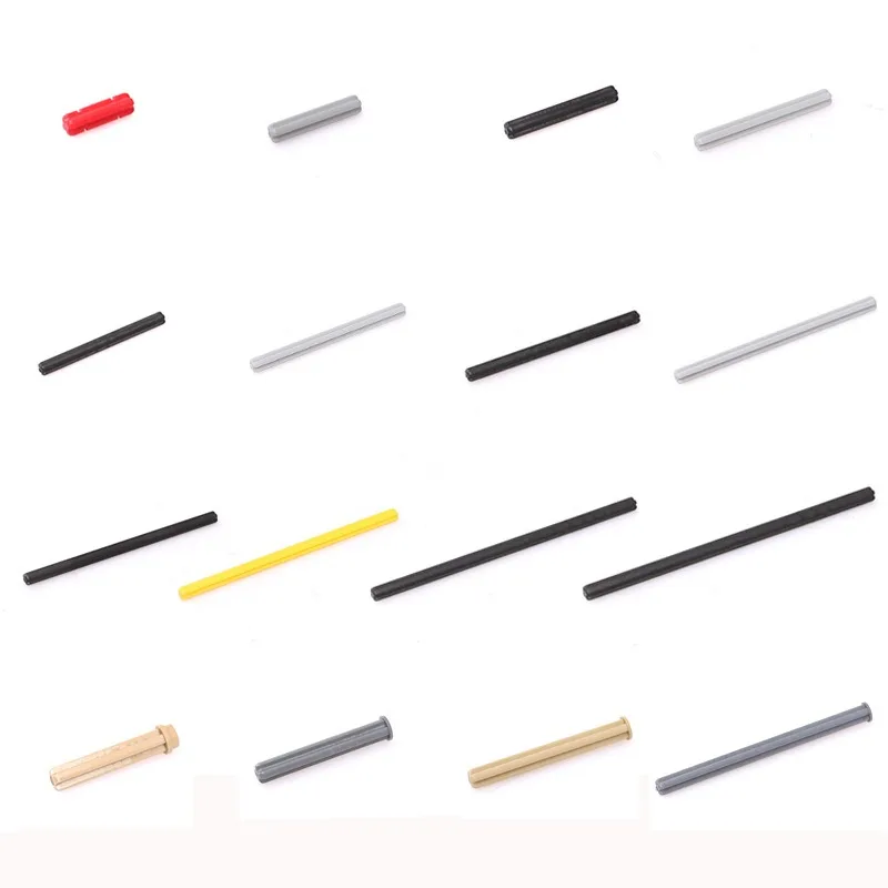 

3706 4519 Technical Parts Building Blocks Cross Axle Stick Rod Accessory Bricks for legoeds MOC Robotics RC Vehicle DIY Toy