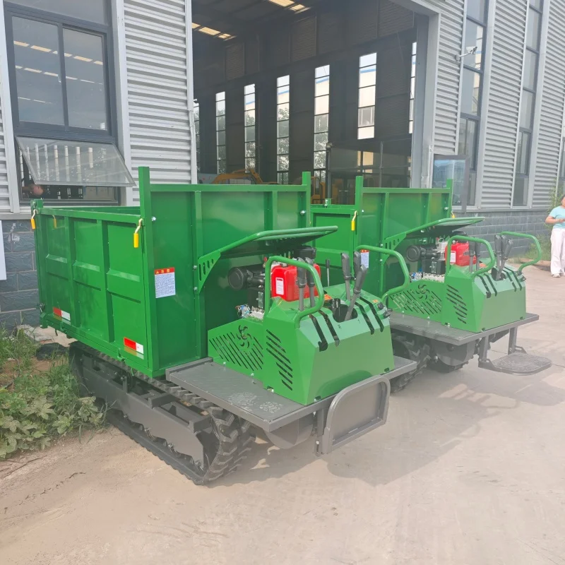 Free Shipping Woodland Farm 1.8 Ton Crawler Dumper Truck EPA Engine Loader Liyuan Hydraulic Cylinder Gear Core Motor Component