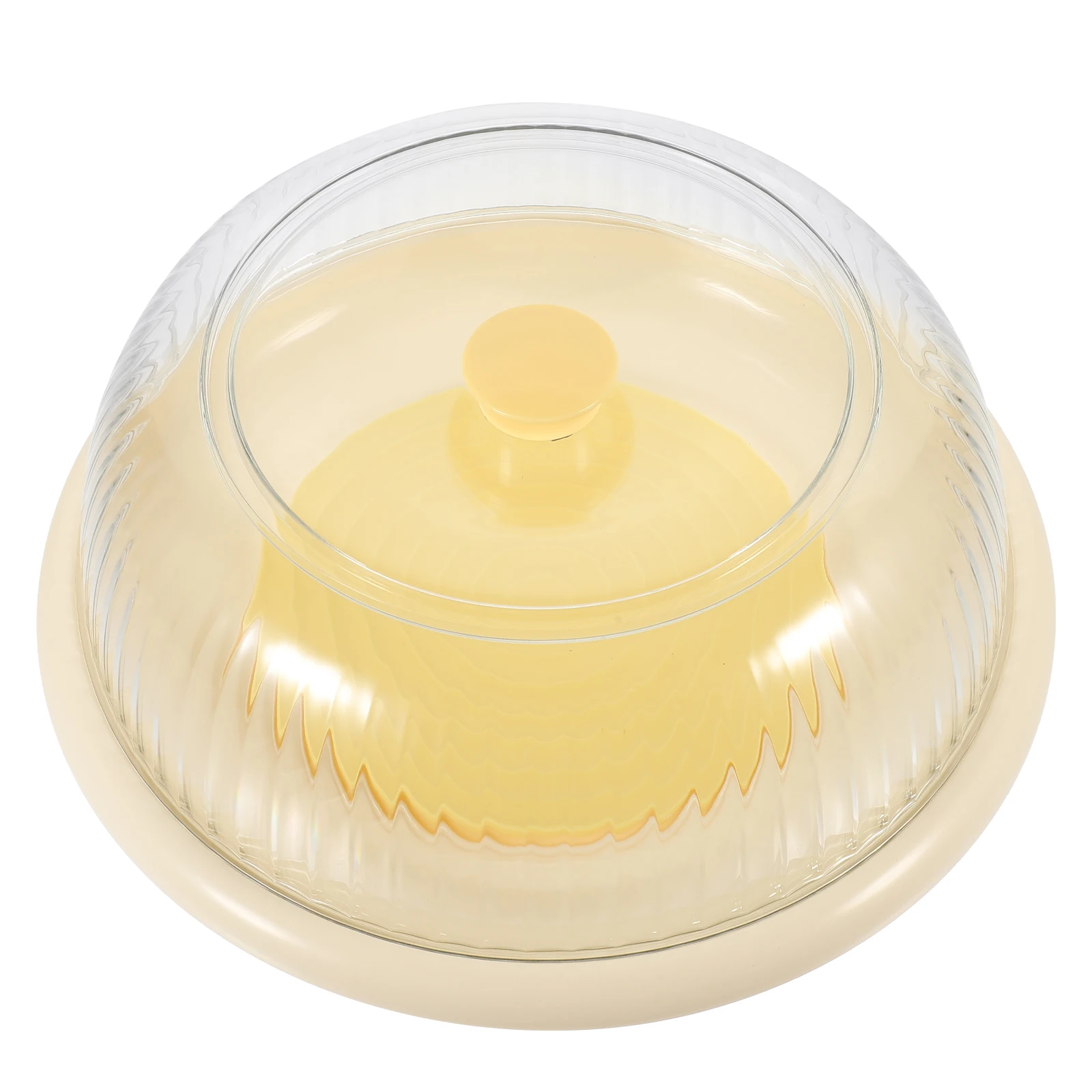 

1pc Transparent Food Kitchen Countertop Dessert Display Cake Cover Heat Preservation Protective Cover For Home Restaurant
