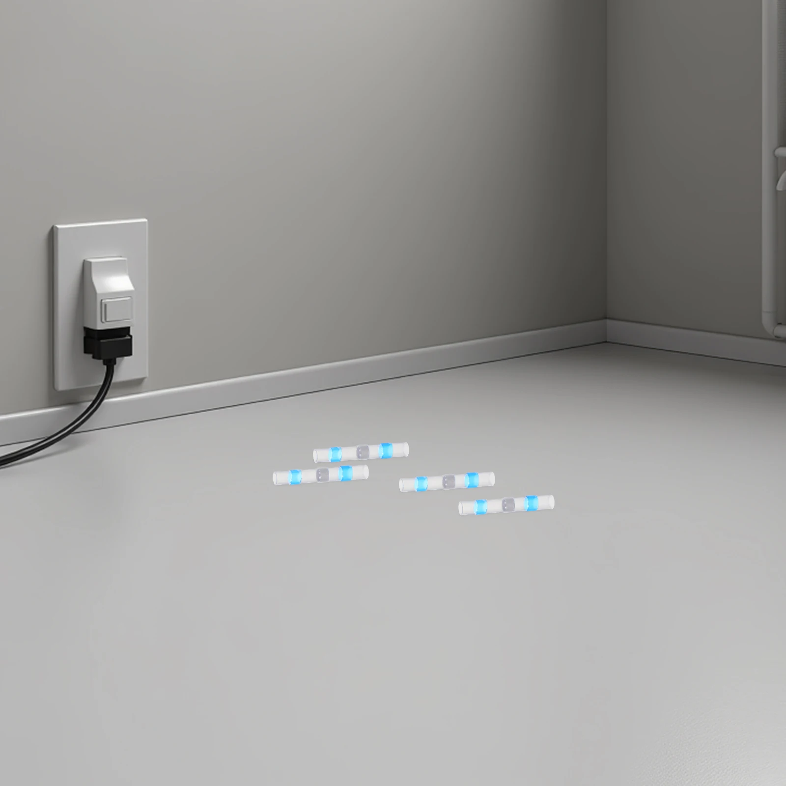 

100Pcs Heat Shrink Solder Seal Butt Connectors Waterproof Automotive Marine Electrical Wire Terminals Boat Crimp Connectors