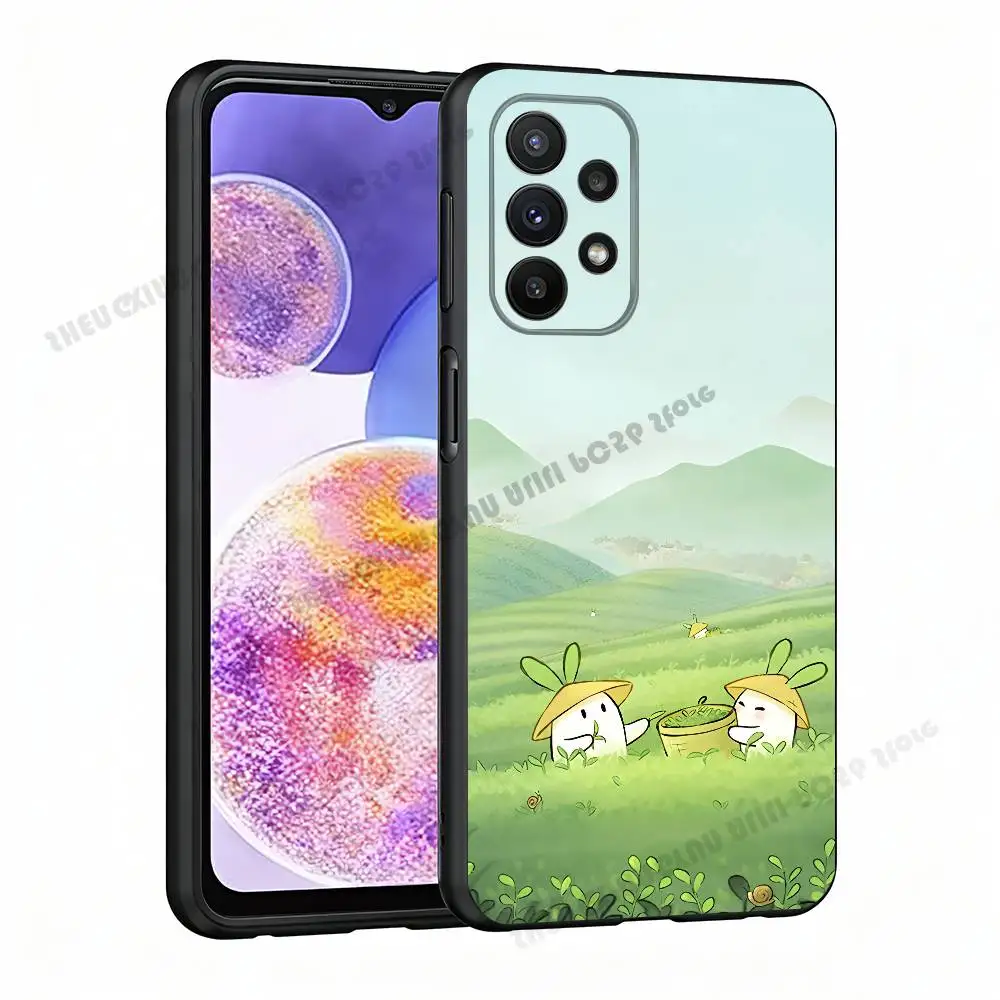 Tao Yuan LUO Silicone Protect Case For Samsung A21 31 51 53 20 22 30 32 42 50 70 Cover