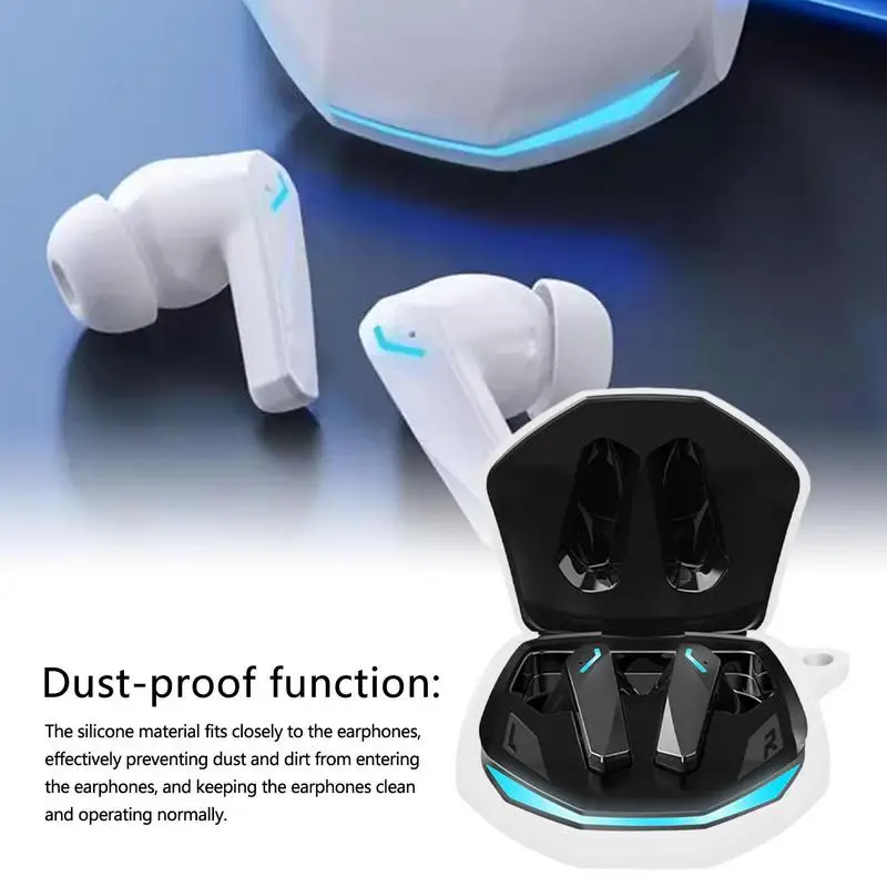 เคสดูดซับแรงกระแทกสำหรับหูฟัง Lenovo GM2 Pro, กล่องใส่หูฟังไร้สายกันตกเคสใส่ของแบบพกพา