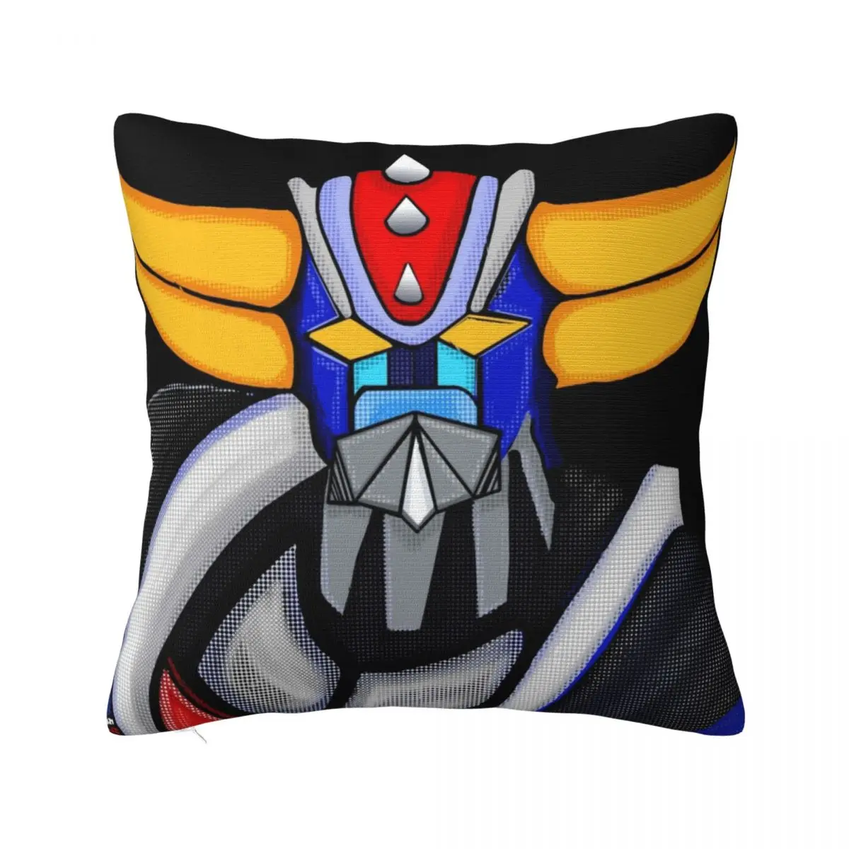 Goldorak Grendizer Portrait Throw  Square Pillow Cases UFO Robot Actarus Mazinger Z Manga Cushion Cover Decor Case for Home 18