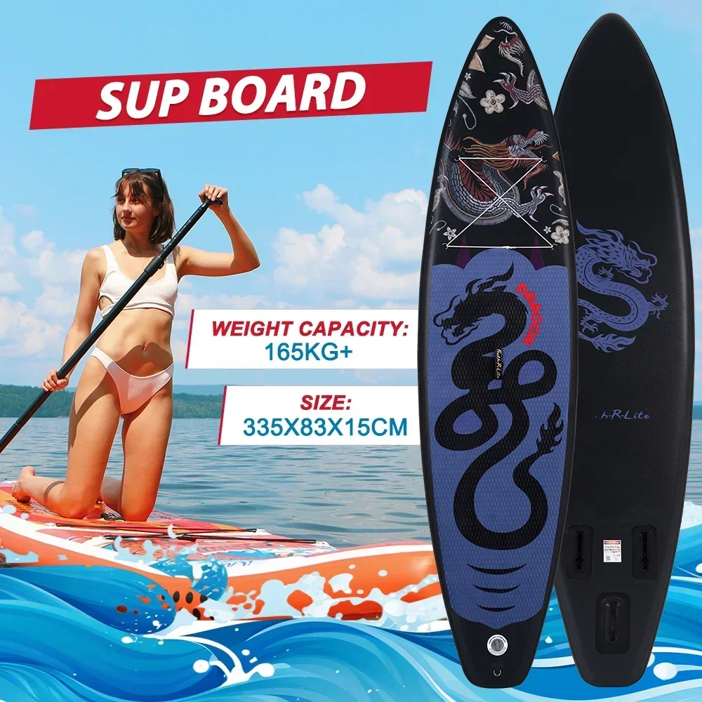 Funwater Stand Up Paddle Board Inflatable Sup board Paddleboard  335x84x15cm cm Ultra-Light Sup Paddle Board with ISUP Accessori