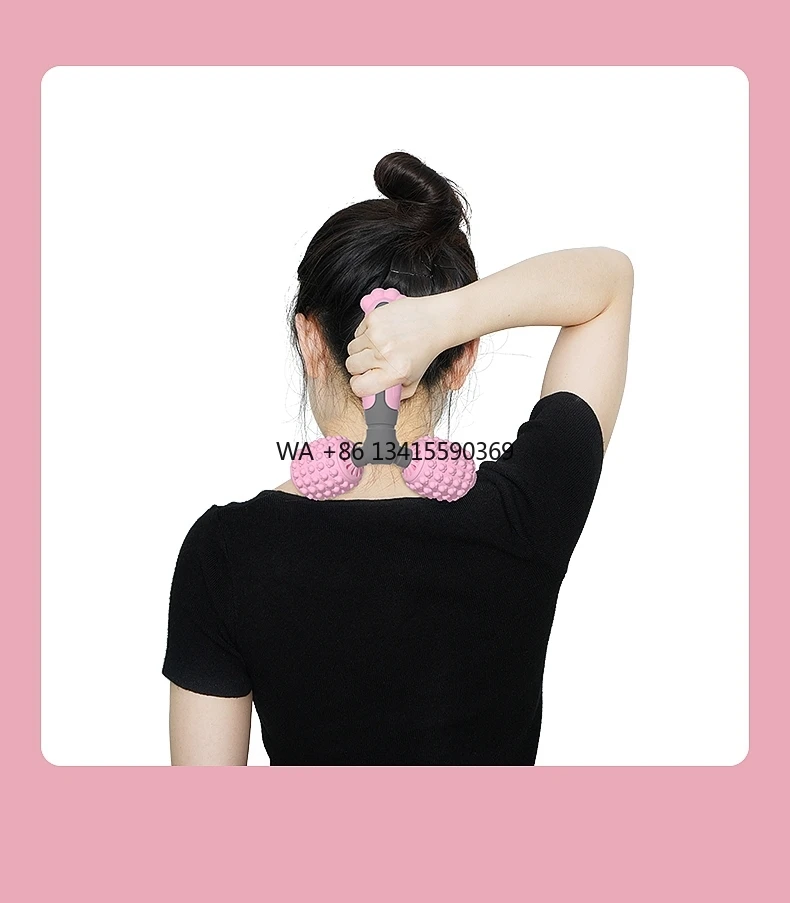 

Best Selling Y-Shape Plastic Muscle Roller Stick Cute Design for Relaxing & Relieving Stress Legs Neck Arms Sports Entertainment