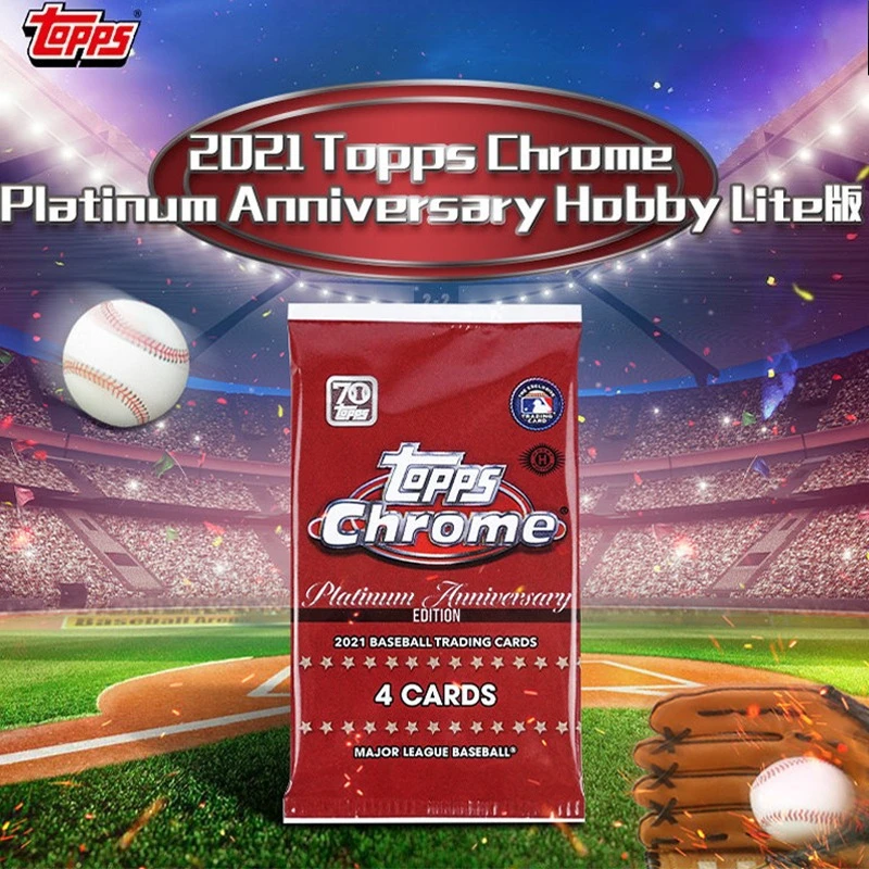 2021 Topps Chrome Platinum ANNIVERSARY MLB Baseball Star Card Lite Version
