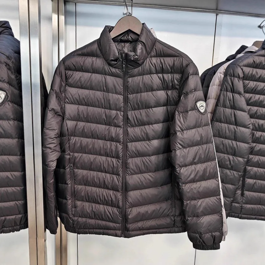 

Unisex Lightweight Stand-Collar Down Jacket: Outdoor & Casual Warmth for Men & Women