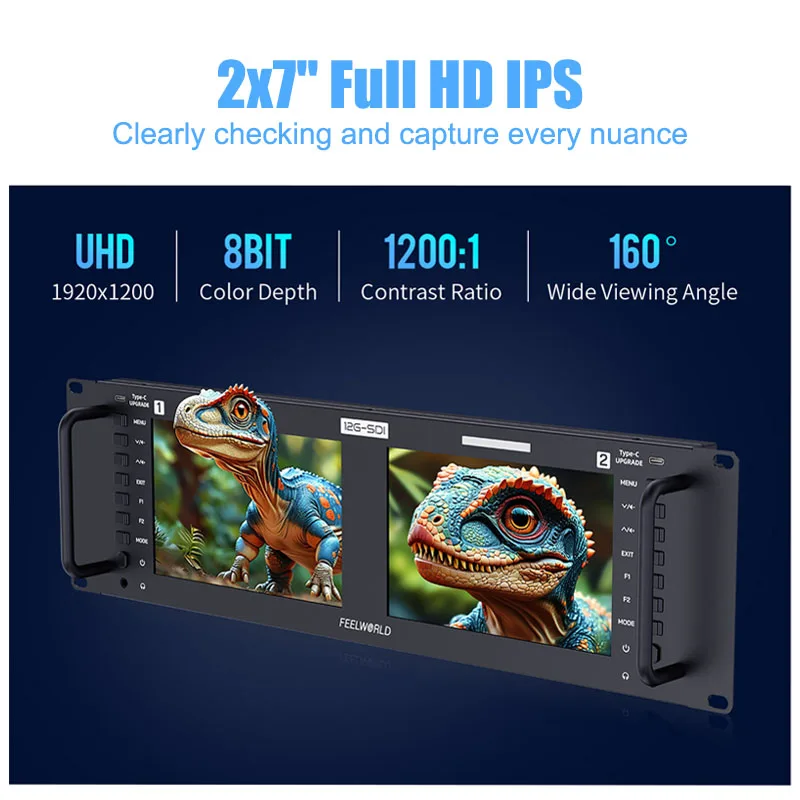 FEELWORLD FRM701G Dual 7