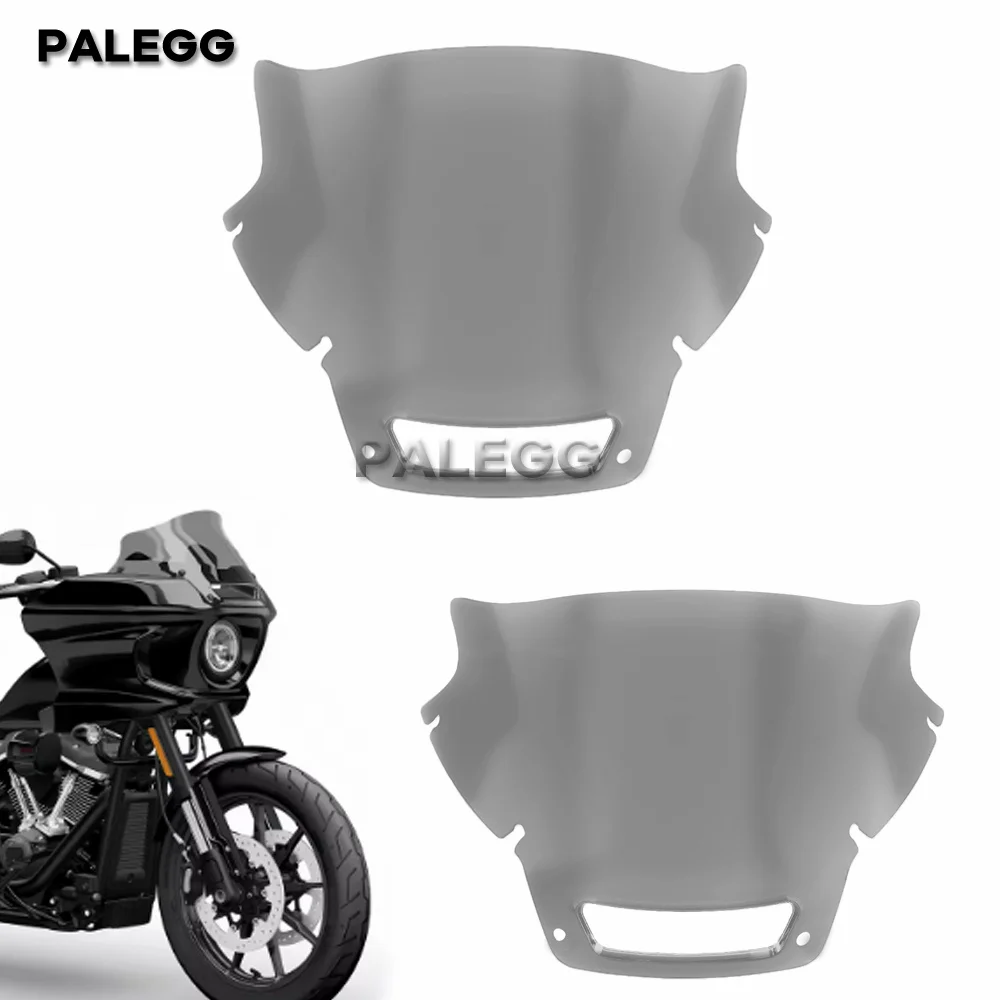 

Motorcylce Light SmoKe Windscreen Windshield For Harley FXRST 1YZZ LOW RIDER EL DIABLO 2022 FXLRST 1YXZ LOW RIDER ST 2022-2025