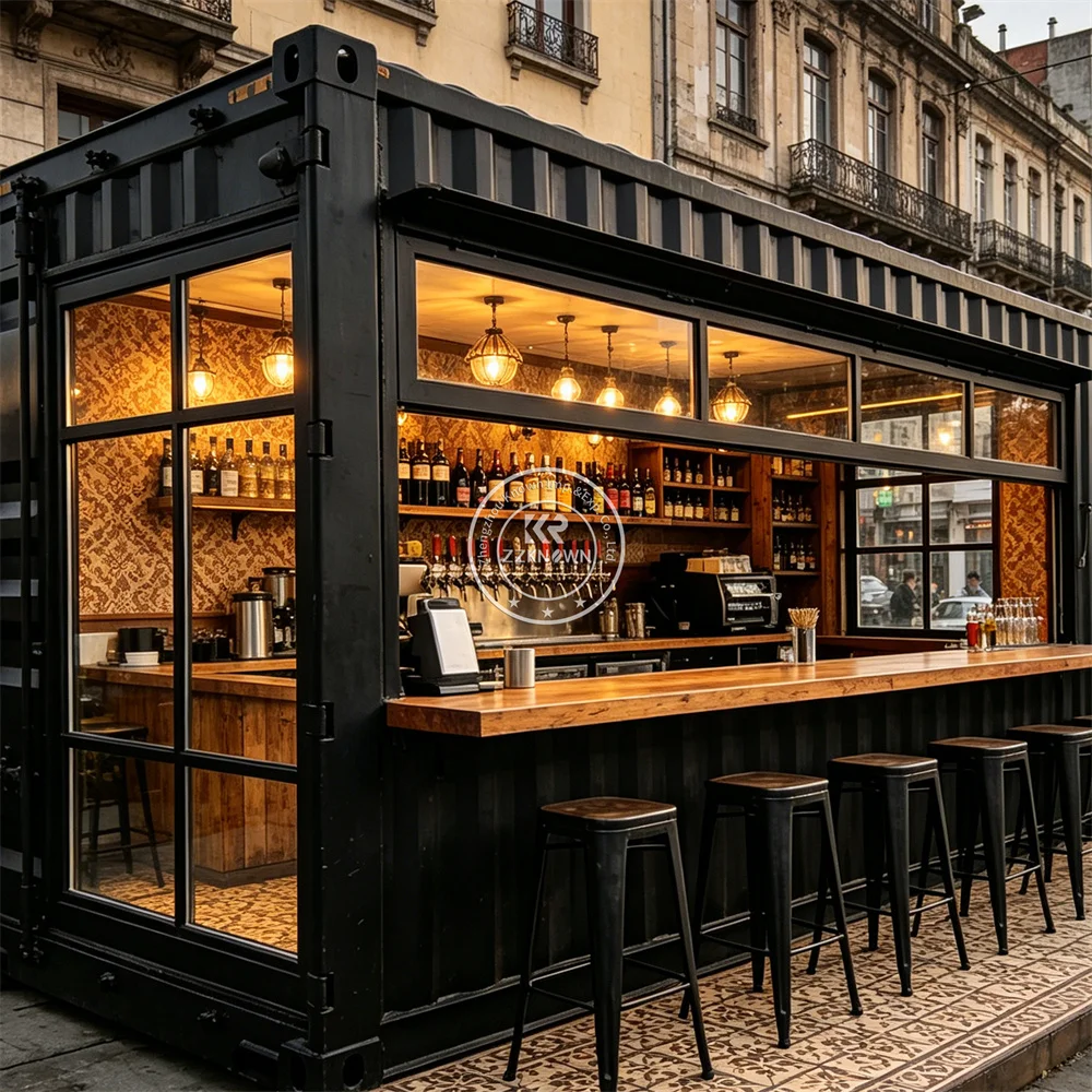 Container Bar Externo, Trailer - Coffee Tea Kiosk avaliação e preço