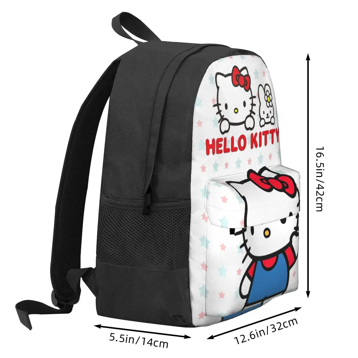 Cartoon Cute Hello Kitty Women Backpack Mochila Children School Bag HelloKitty Laptop Rucksack Kids Large Travel Rucksack