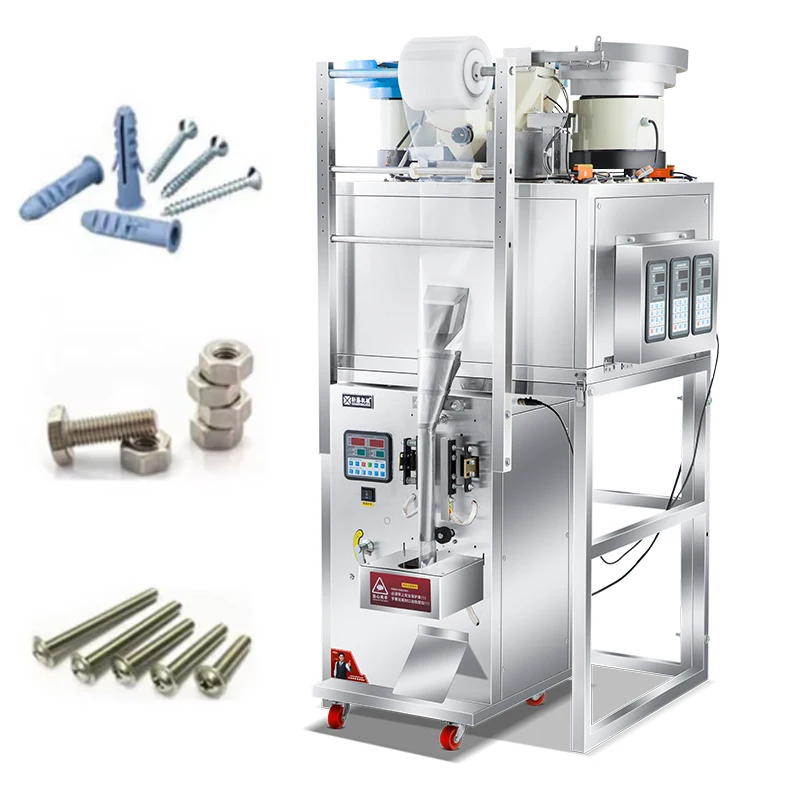 

Automatic Multi-function Pill Filling Machine Metal Bolt Steel Coil Rotary Screw Counting Packing Machine