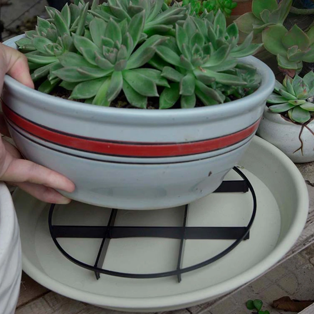 

10 Pcs Planter Feet Pot Risers Planter Box Corner Brackets Breathable Flower Pot Stand Saucer Rack for Use