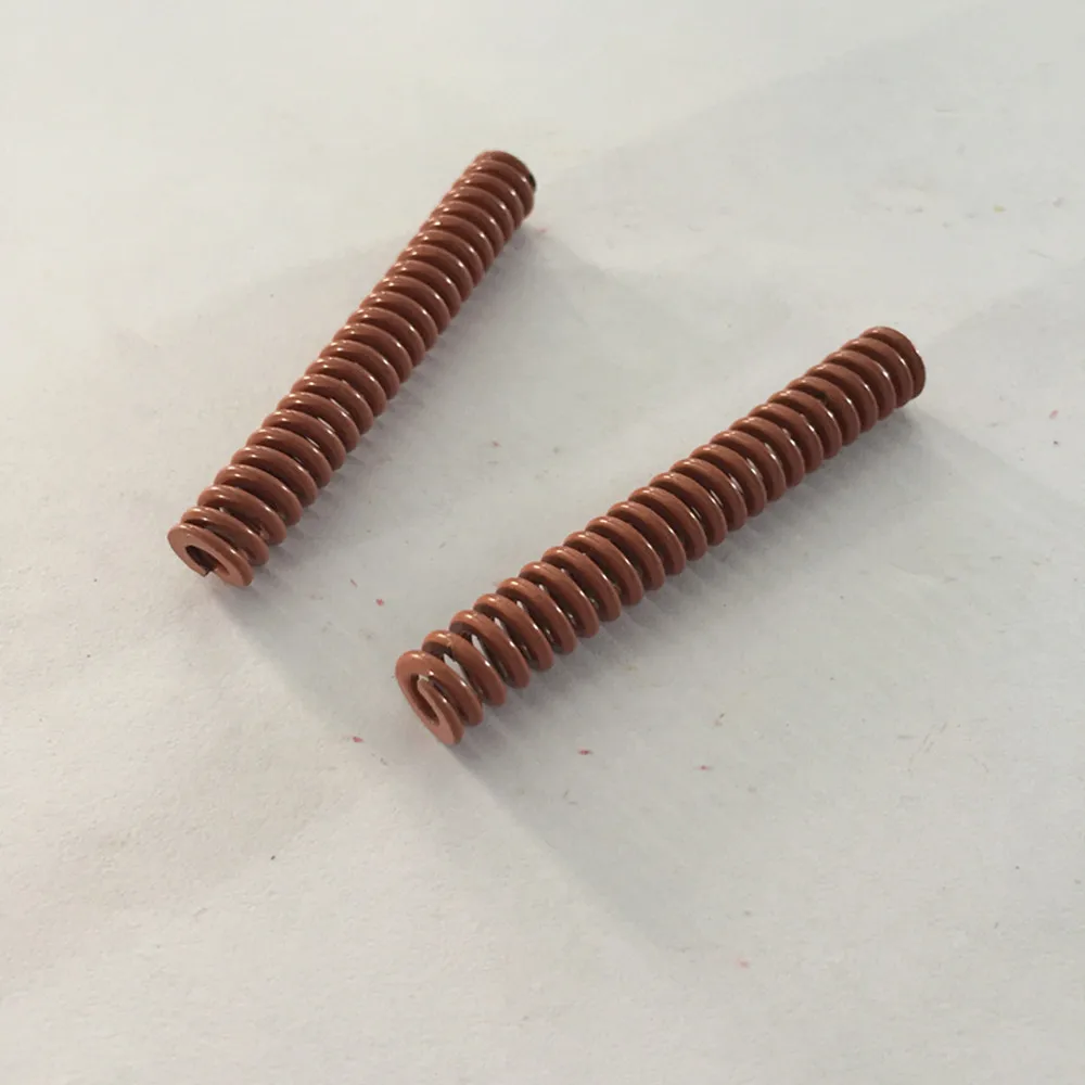 

2 шт. коричневая пружина для тяжелой нагрузки для ужина 8 x 4 x 20/30/50/80/90/100 мм