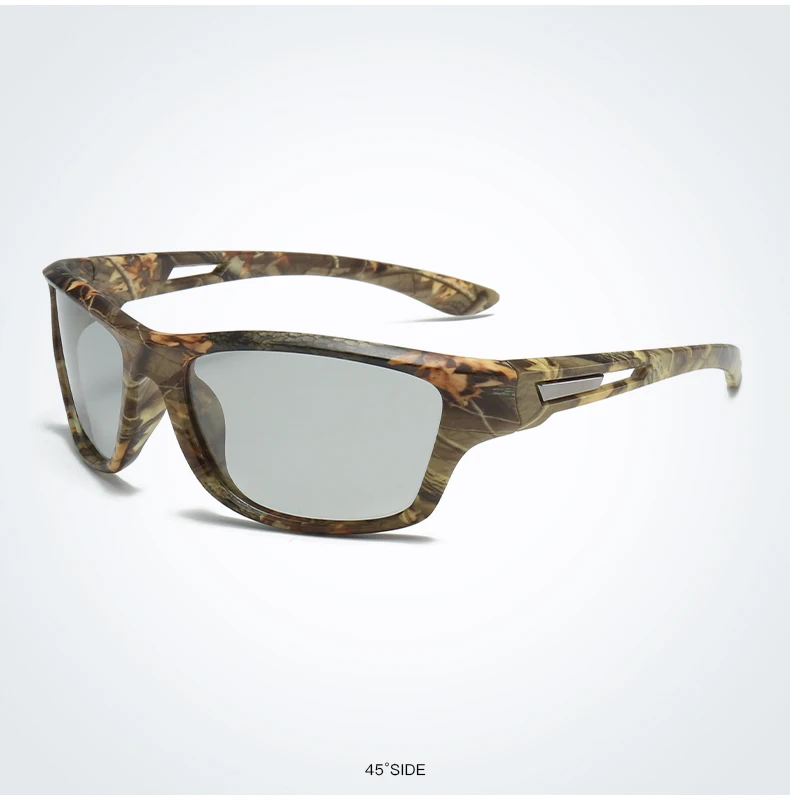 Photochrome Polarisierte Sport Vintage Sonnenbrille Männer Frauen Angeln Radfahren Fahren Bergsteigen Sport Retro Sonnenbrille UV400 – Detail 17