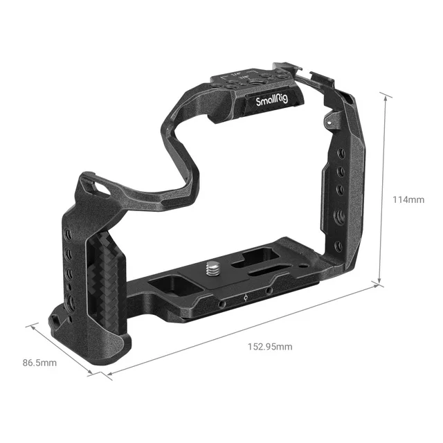 SmallRig “Black Mamba” Series Aluminum Alloy Camera Cage for Panasonic LUMIX GH6 3440