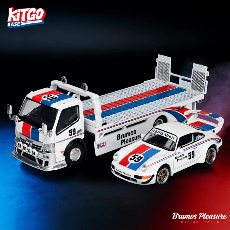

(Предзаказ) Коллекционная модель автомобиля Brumos Pleasure Diecast в масштабе 1:64